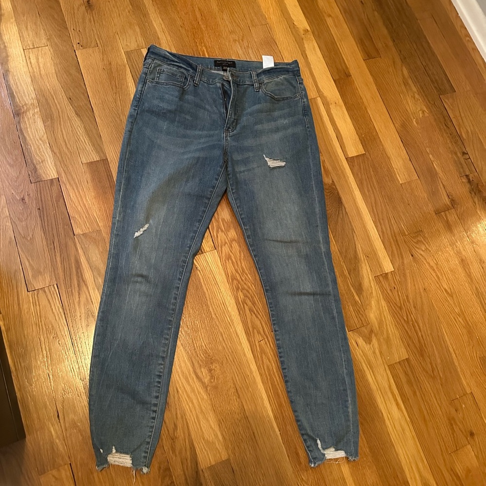 Banana Republic Women's Blue Skinny Jeans